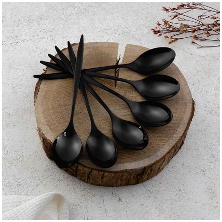 Sada příborů BerlingerHaus FTV-0084 24 ks nerez Matte Black (2)