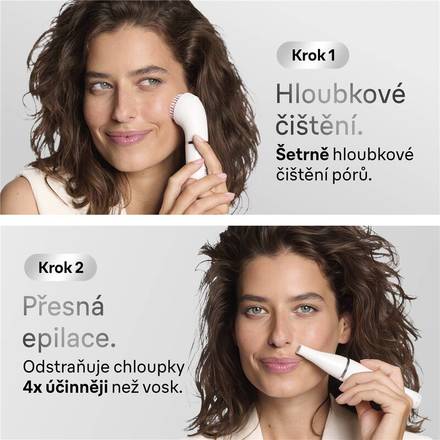 Epilátor Braun Face 810 bílý (3)