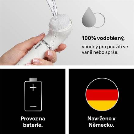 Epilátor Braun Face 810 bílý (6)