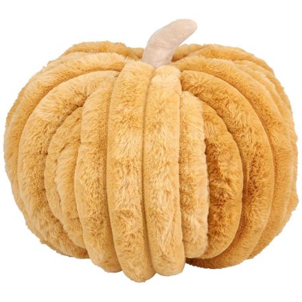Dekorační polštář Homestyling KO-AAE830030zlut dýně polyester 32 × 25 cm žlutá
