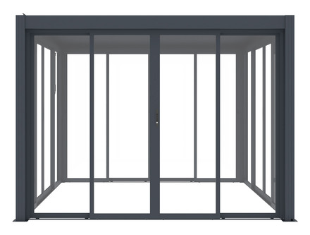 Posuvná zástěna pro pergoly G21 posuvná zástěna 3,7x2 m pro pergoly Austin (4)
