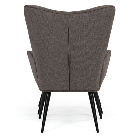 Relaxační křeslo Autronic šedá, látka, AK-303B GREY2 (3)