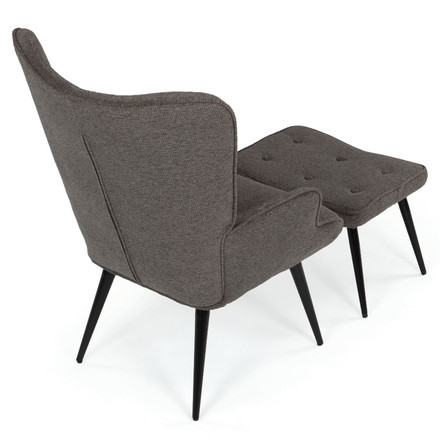 Relaxační křeslo Autronic šedá, látka, AK-303B GREY2 (5)