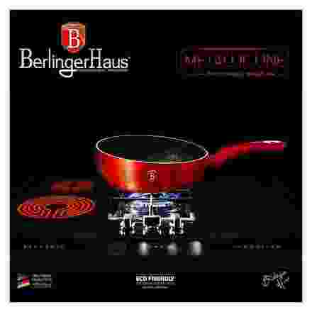 Pánev prohazovací Berlingerhaus BH-1302 26 cm Burgundy Metallic Line (3)