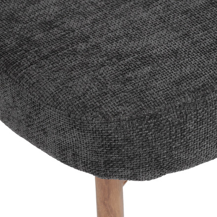 Moderní jídelní židle Autronic šedá, látka, CT-L5031 GREY2 (13)