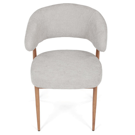 Moderní jídelní židle Autronic šedá, látka, CT-L5031 SIL2 (6)