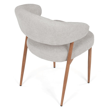 Moderní jídelní židle Autronic šedá, látka, CT-L5031 SIL2 (7)