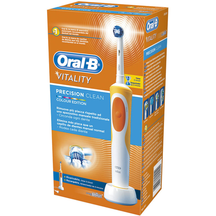 Elektrický zubní kartáček Oral-B D12 Vitality Precision Clean Orange