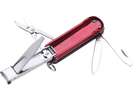 Klip na nehty Extol Premium (8855135) klip na nehty s nožem a nůžkami, 4 dílný, nerez