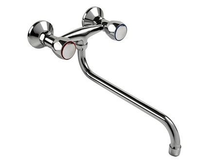 Baterie umyvadlová/dřezová Balletto (85014) baterie umyvadlová/dřezová, 100mm, ram. 25cm, keramický ventil, chrom