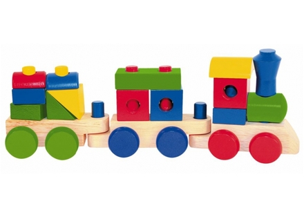 Skládací nákladní vlak Woody Skládací nákladní vlak , 2 vagóny 90827