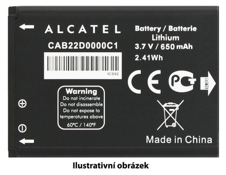 Baterie pro mobilní telefon Alcatel OneTouch Baterie 6032X/6040D