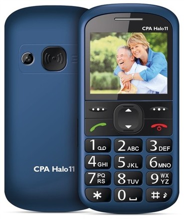 Mobilní telefon CPA Halo 11 modrý