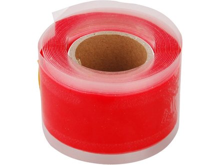 Páska silikonová Extol Premium (8856200) páska silikonová samofixační, 25mm x 3,3m, červená barva