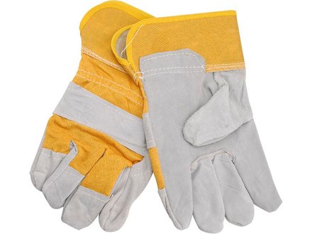 Rukavice kožené Extol Premium (9960) rukavice kožené s podšívkou v dlani, 10,5&quot,, velikost 10,5&quot,,
