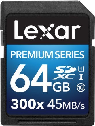 Paměťová karta Lexar 64GB SDXC 300x PlatinumII (Class 10) U1-45MB