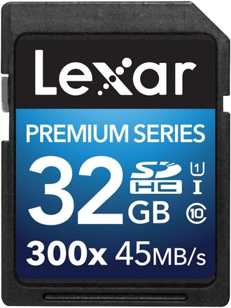 Paměťová karta Lexar 32GB SDHC 300x PlatinumII (Class 10) U1-45MB