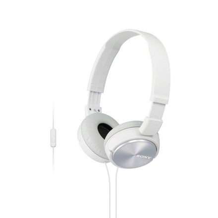 Polootevřená sluchátka Sony MDR ZX310AP White