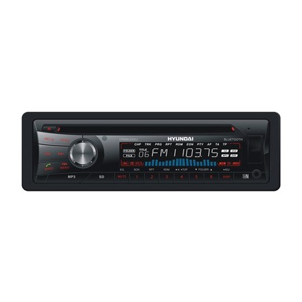 Autorádio s CD/MP3/USB/SD/MMC/AUX-IN/BLUETOOTH Hyundai CRMB 229 SU