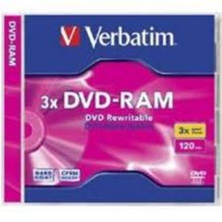 DVD-RAM disk Verbatim DVD-RAM 4,7GB 3xspeed