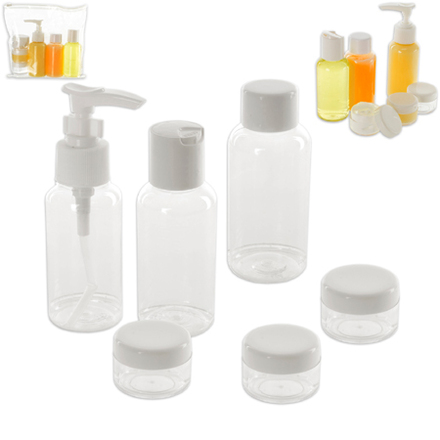 Kosmetické lahvičky Orion Kosmetické lahvičky 6ks (851320)