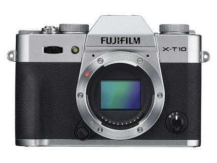 Kompaktní fotoaparát s vyměnitelným objektivem FujiFilm X T10 silver tělo