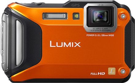 Kompaktní fotoaparát Panasonic LUMIX DMC-FT5 orange