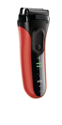 Pánský holící strojek Braun Series 3 3050 Clean&Charge Red (3)