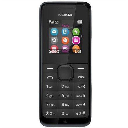 Mobilní telefon Nokia 105 Dual SIM Black