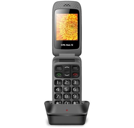 Mobilní telefon CPA Halo 12 černý/šedý