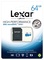 Paměťová karta Lexar 64GB microSDXC 300x s adaptérem (Class 10) (2)