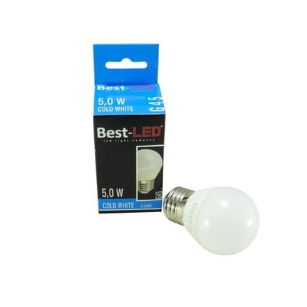 LED žárovka Neoneon Best-Led G45 5W stud.bílá BL-G45-27-5C