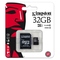 Paměťová karta Kingston MicroSDHC 32GB UHS-I U1 (45MB/s) + adaptér (1)