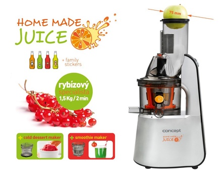 Lis na ovoce a zeleninu Concept LO 7065 Home Made Juice
