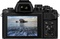 Kompaktní fotoaparát s vyměnitelným objektivem Olympus E M10 Mark II 1442 kit black/black (2)