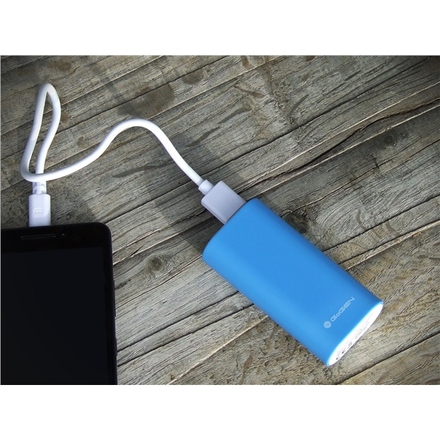 Záložní zdroj GoGEN Power bank 4000 mAh, bílo-černá barva (2)