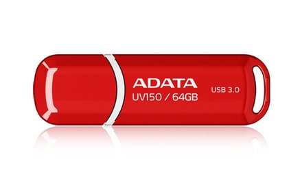 USB Flash disk ADATA DashDrive UV150 64GB AUV150-64G-RRD