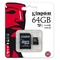 Paměťová karta Kingston MicroSDXC 64GB UHS-I U1 (45MB/s) + adaptér (1)