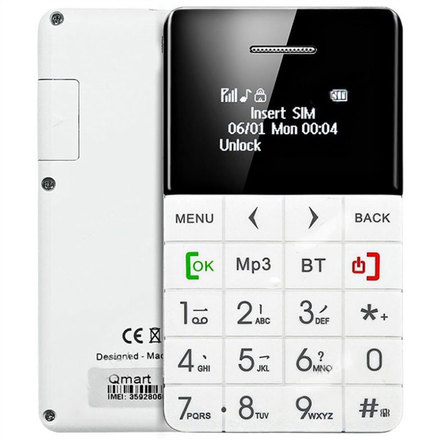 Mobilní telefon Cube CardPhone White