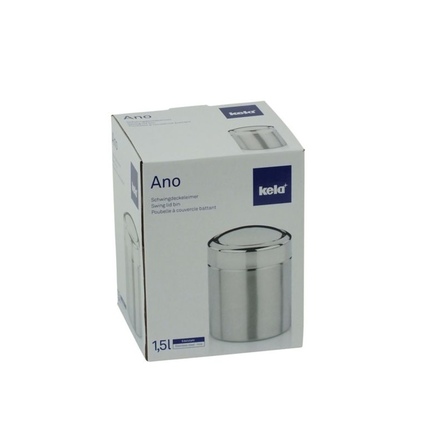 Kosmetický koš Kela KL 21381 ANO 1,5L nerez stříbrný (3)