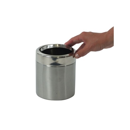 Kosmetický koš Kela KL 21381 ANO 1,5L nerez stříbrný (2)