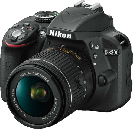 Digitální zrcadlovka Nikon D3300 + AF-P 18-55 Non-VR KIT