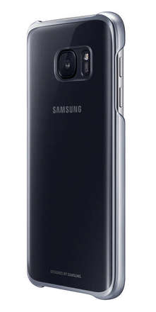 Kryt na mobil Samsung EF QG930CB Clear Cover Galaxy S7, Black