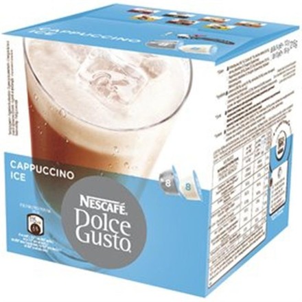Balení 16 kapslí Nescafé Dolce Gusto Cappuccino Ice kávové kapsle 16 ks