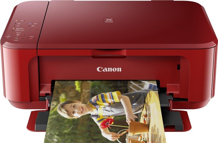 Multifunkční inkoustová tiskárna Canon PIXMA MG3650 Red | Teshop.cz