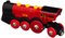 Mašinka Brio Mohutná elektrická červená lokomotiva se světly 33592 (4)