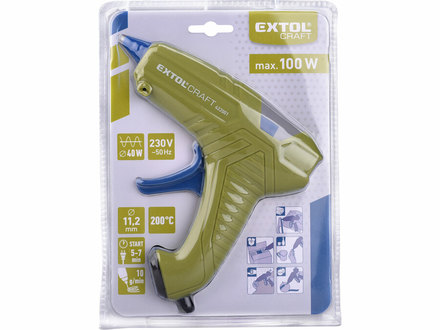Tavná lepící pistole Extol Craft (422001) Ř11mm, 40W (1)