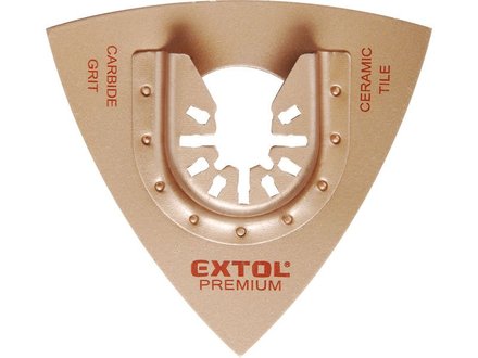Rašple Extol Premium (8803860) trojúhelníková, 78mm, tvrdokov