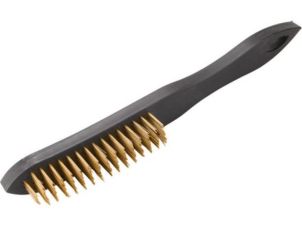 Kartáč mosazný Extol Craft (1864) 4řadý, 290mm