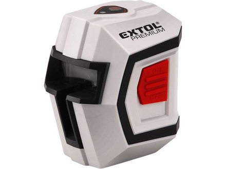 Laser liniový Extol Premium (8823301) laser liniový, křížový samonivelační 1H1V